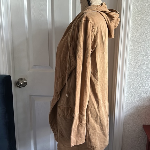 Susina | Camel Hoodie Jacket | XS - Picture 3 of 8
